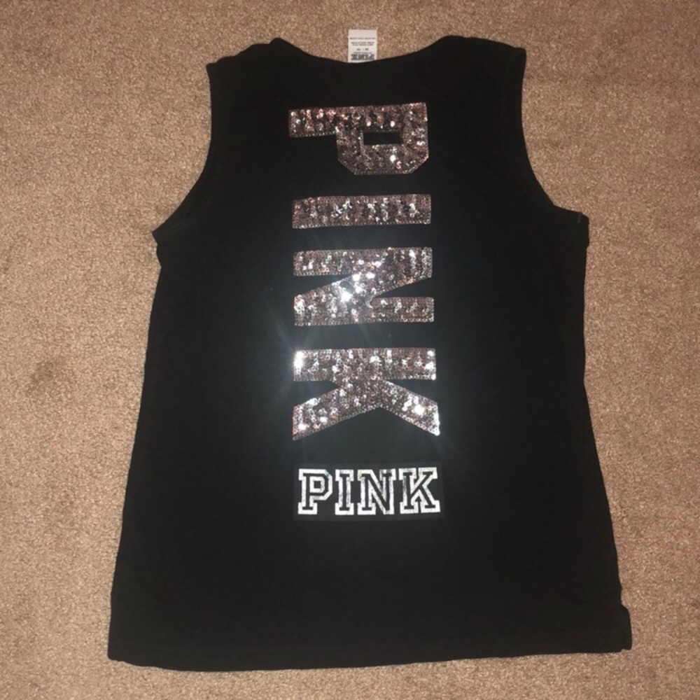 PINK bling tank